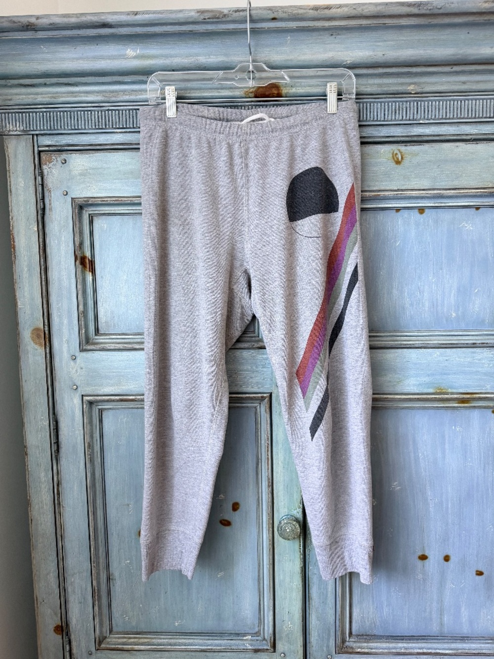 Free City Color and Sound Sweatpants in Light Gray Size 3/L - Picture 3 of 5
